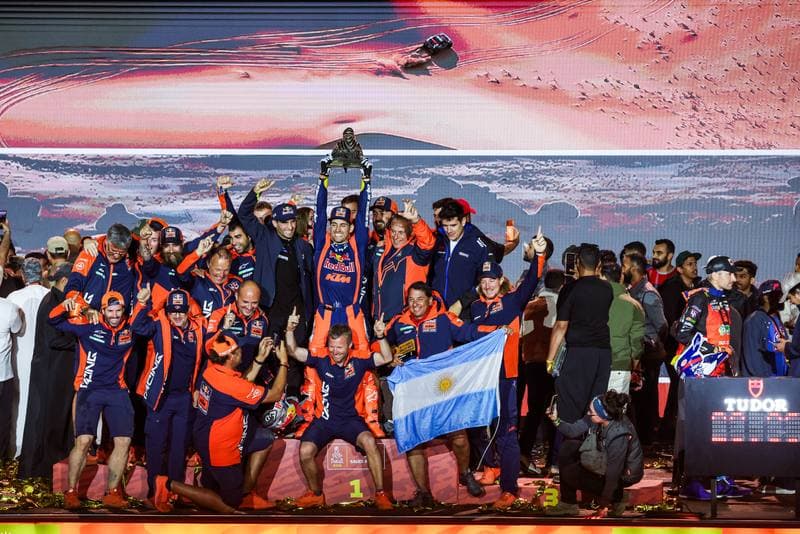 Motorsport. Dakar Rally. Prize Giving Ceremony. 17.01.2026