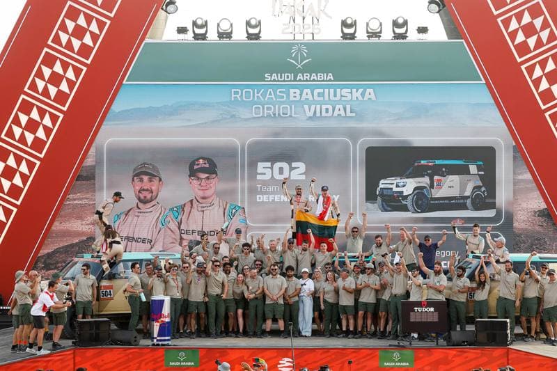 Motorsport. Dakar Rally. Prize Giving Ceremony. 17.01.2026