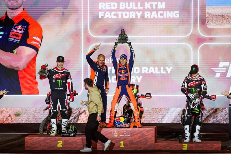 Motorsport. Dakar Rally. Prize Giving Ceremony. 17.01.2026