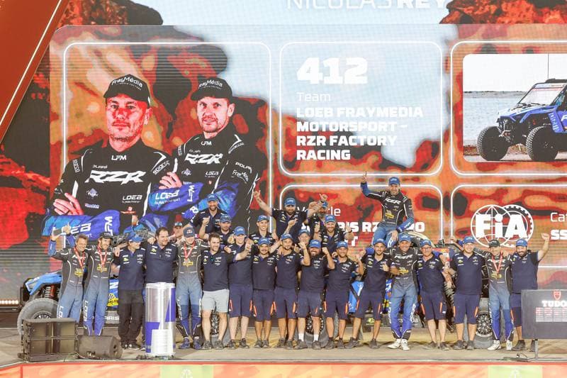 Motorsport. Dakar Rally. Prize Giving Ceremony. 17.01.2026