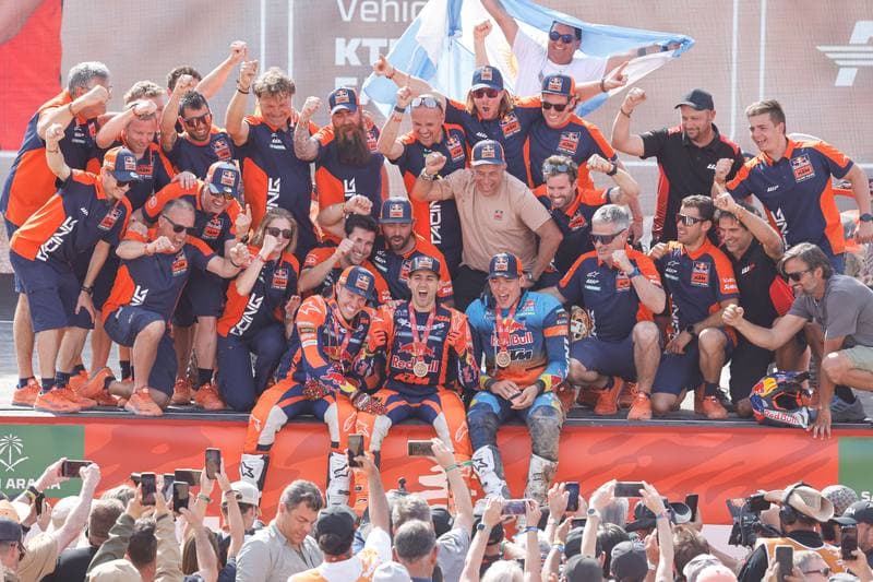 Motorsport. Dakar Rally. Prize Giving Ceremony. 17.01.2026