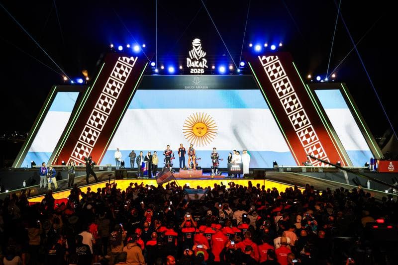 Motorsport. Dakar Rally. Prize Giving Ceremony. 17.01.2026