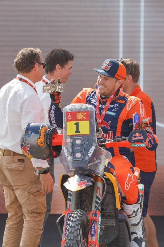 Motorsport. Dakar Rally. Prize Giving Ceremony. 17.01.2026