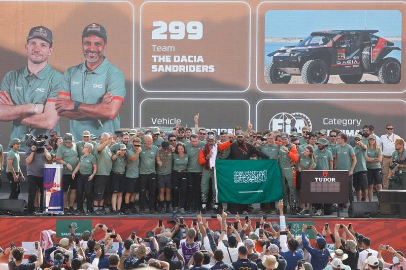 Motorsport. Dakar Rally. Prize Giving Ceremony. 17.01.2026
