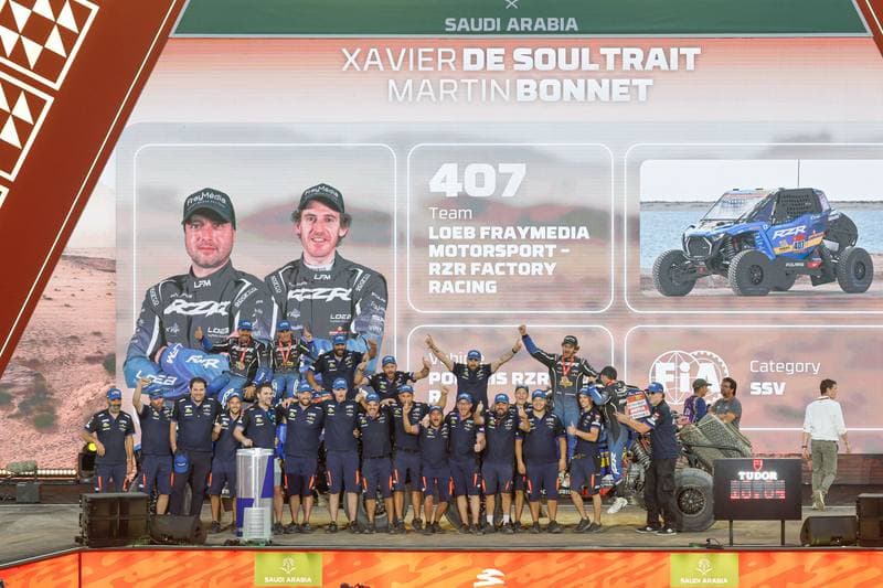 Motorsport. Dakar Rally. Prize Giving Ceremony. 17.01.2026