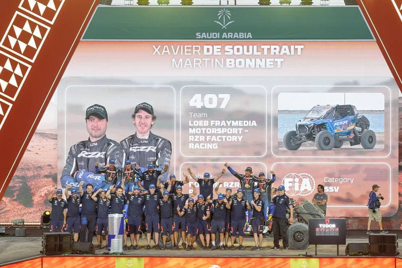 Motorsport. Dakar Rally. Prize Giving Ceremony. 17.01.2026