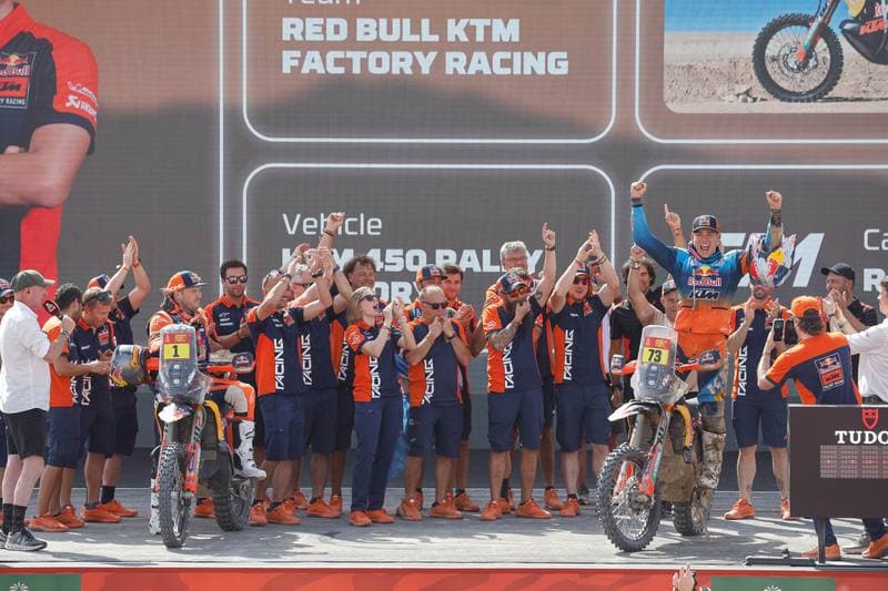 Motorsport. Dakar Rally. Prize Giving Ceremony. 17.01.2026