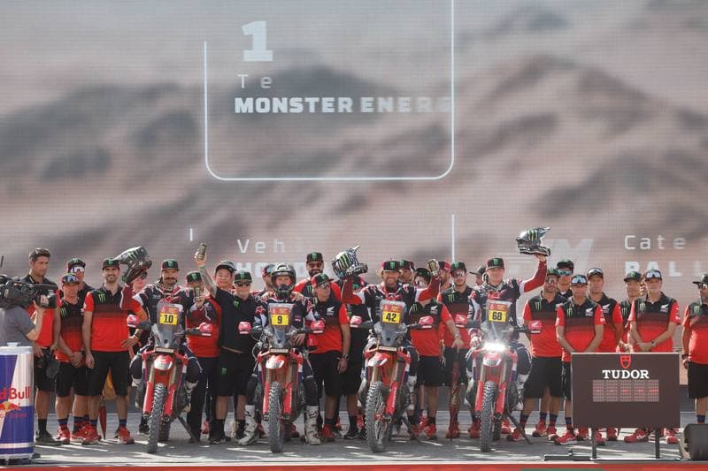 Motorsport. Dakar Rally. Prize Giving Ceremony. 17.01.2026