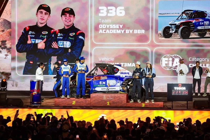 Motorsport. Dakar Rally. Prize Giving Ceremony. 17.01.2026