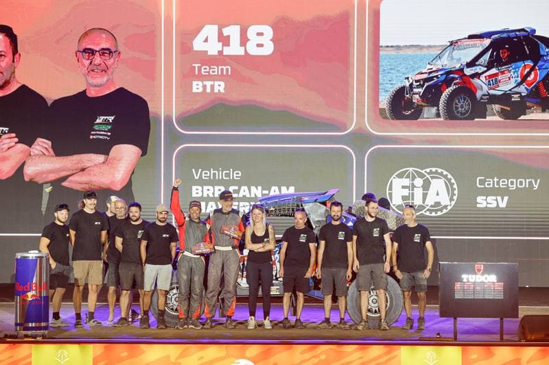 Motorsport. Dakar Rally. Prize Giving Ceremony. 17.01.2026