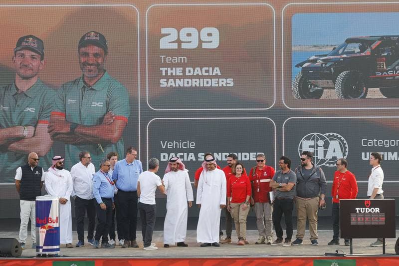 Motorsport. Dakar Rally. Prize Giving Ceremony. 17.01.2026