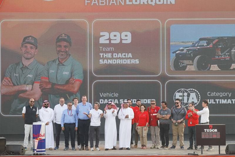 Motorsport. Dakar Rally. Prize Giving Ceremony. 17.01.2026