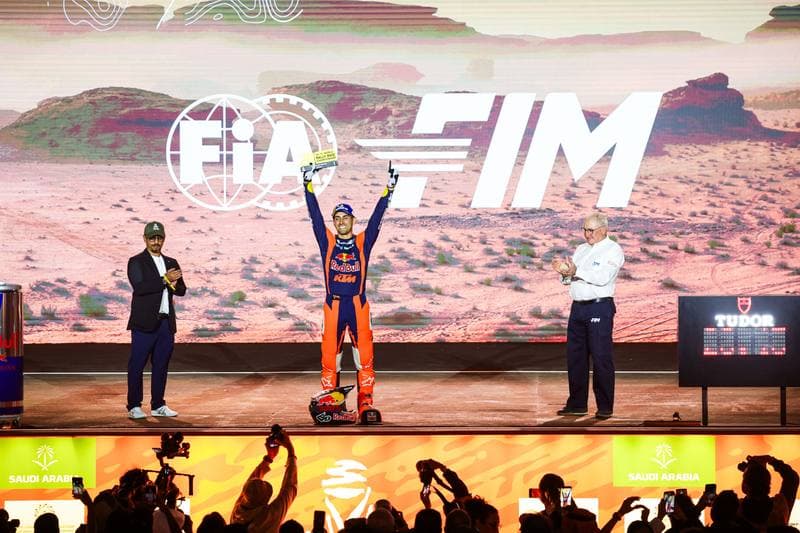 Motorsport. Dakar Rally. Prize Giving Ceremony. 17.01.2026