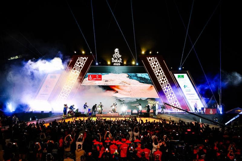 Motorsport. Dakar Rally. Prize Giving Ceremony. 17.01.2026