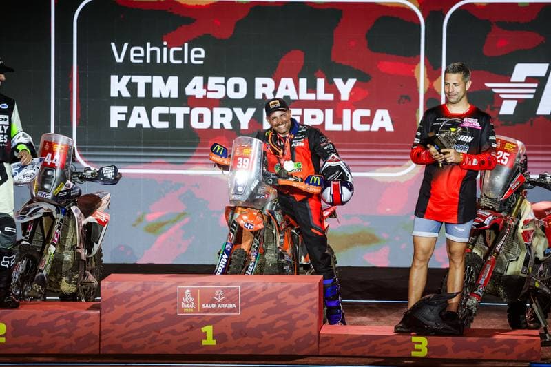 Motorsport. Dakar Rally. Prize Giving Ceremony. 17.01.2026