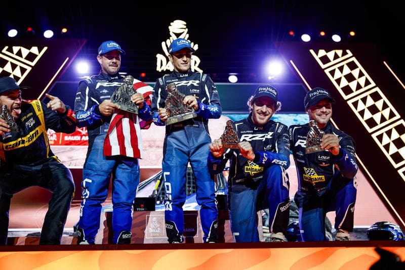 Motorsport. Dakar Rally. Prize Giving Ceremony. 17.01.2026