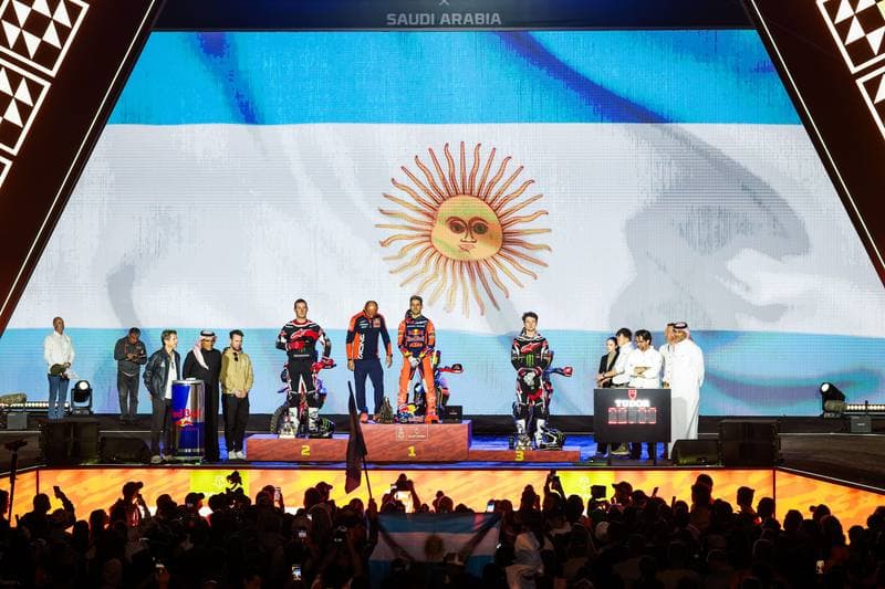 Motorsport. Dakar Rally. Prize Giving Ceremony. 17.01.2026