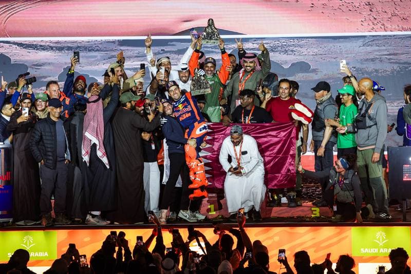 Motorsport. Dakar Rally. Prize Giving Ceremony. 17.01.2026