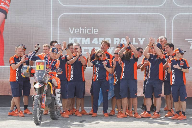 Motorsport. Dakar Rally. Prize Giving Ceremony. 17.01.2026