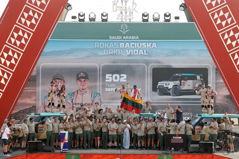 Motorsport. Dakar Rally. Prize Giving Ceremony. 17.01.2026