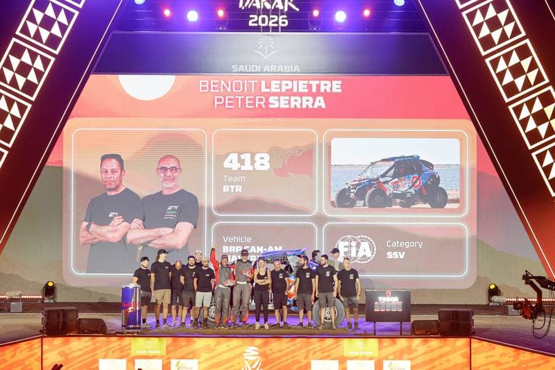 Motorsport. Dakar Rally. Prize Giving Ceremony. 17.01.2026
