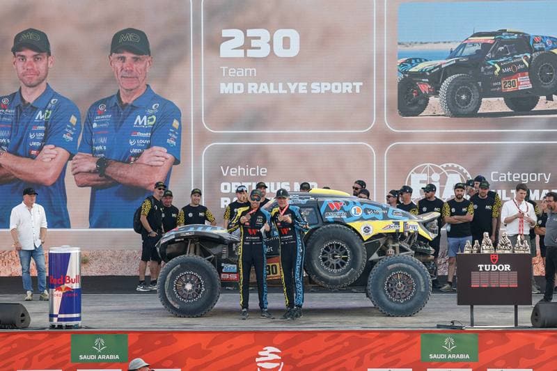 Motorsport. Dakar Rally. Prize Giving Ceremony. 17.01.2026