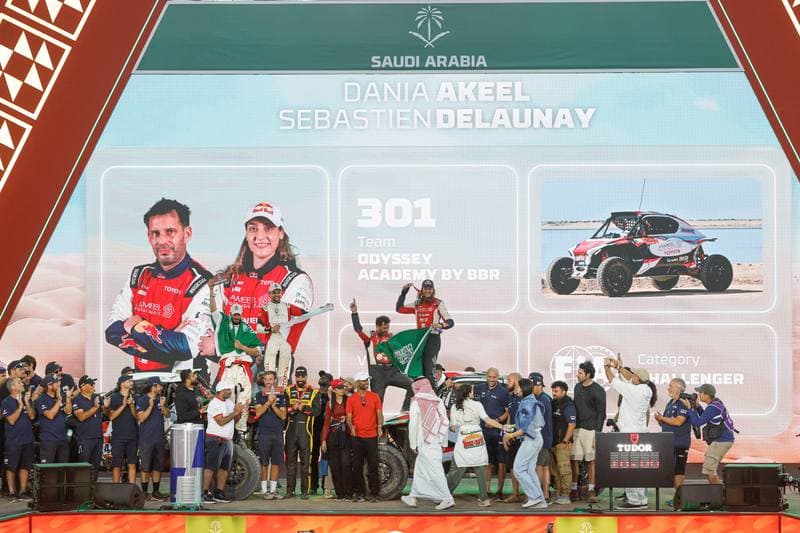 Motorsport. Dakar Rally. Prize Giving Ceremony. 17.01.2026