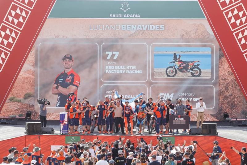 Motorsport. Dakar Rally. Prize Giving Ceremony. 17.01.2026
