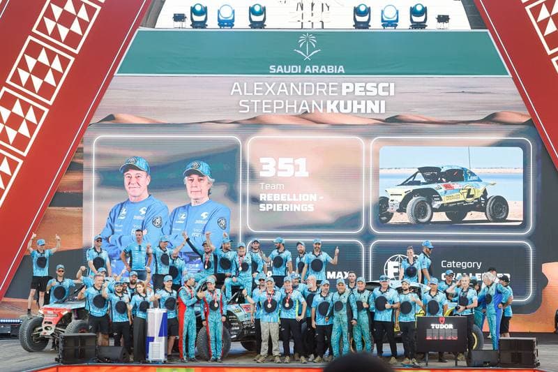 Motorsport. Dakar Rally. Prize Giving Ceremony. 17.01.2026