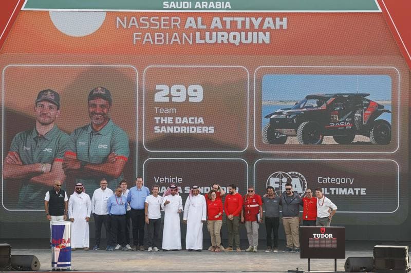 Motorsport. Dakar Rally. Prize Giving Ceremony. 17.01.2026