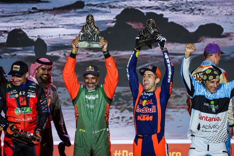 Motorsport. Dakar Rally. Prize Giving Ceremony. 17.01.2026
