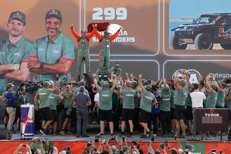 Motorsport. Dakar Rally. Prize Giving Ceremony. 17.01.2026