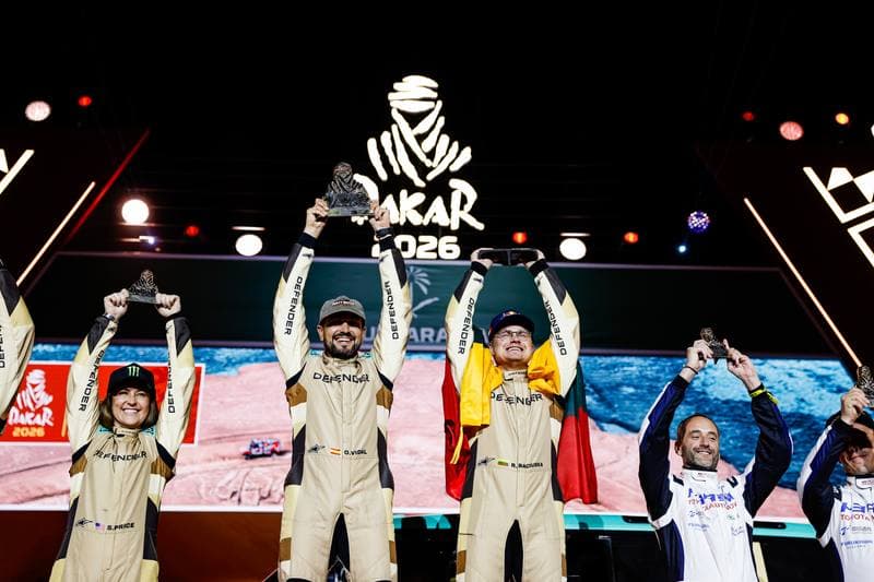 Motorsport. Dakar Rally. Prize Giving Ceremony. 17.01.2026