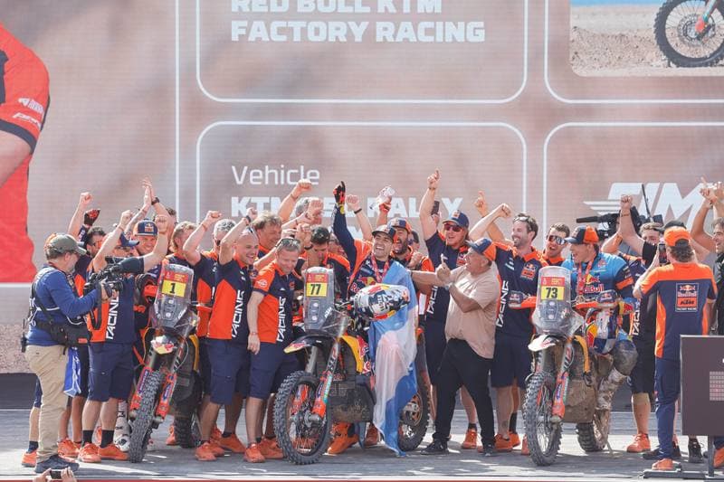 Motorsport. Dakar Rally. Prize Giving Ceremony. 17.01.2026
