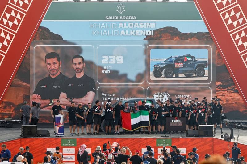 Motorsport. Dakar Rally. Prize Giving Ceremony. 17.01.2026