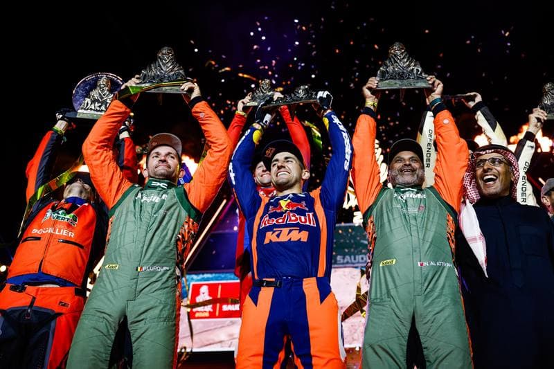 Motorsport. Dakar Rally. Prize Giving Ceremony. 17.01.2026