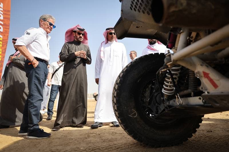 Motorsport. Dakar Rally. Finish. 17.01.2026