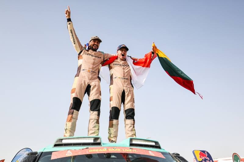Motorsport. Dakar Rally. Finish. 17.01.2026