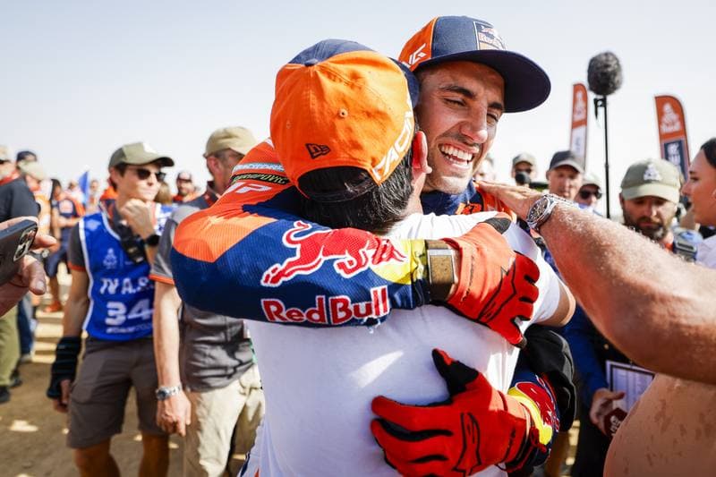 Motorsport. Dakar Rally. Finish. 17.01.2026