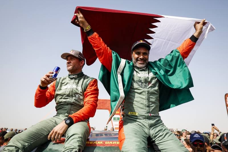Motorsport. Dakar Rally. Finish. 17.01.2026