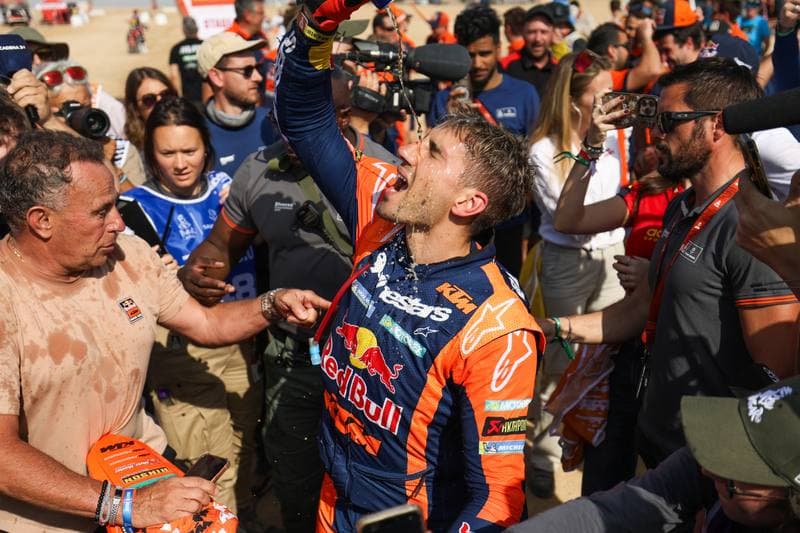 Motorsport. Dakar Rally. Finish. 17.01.2026