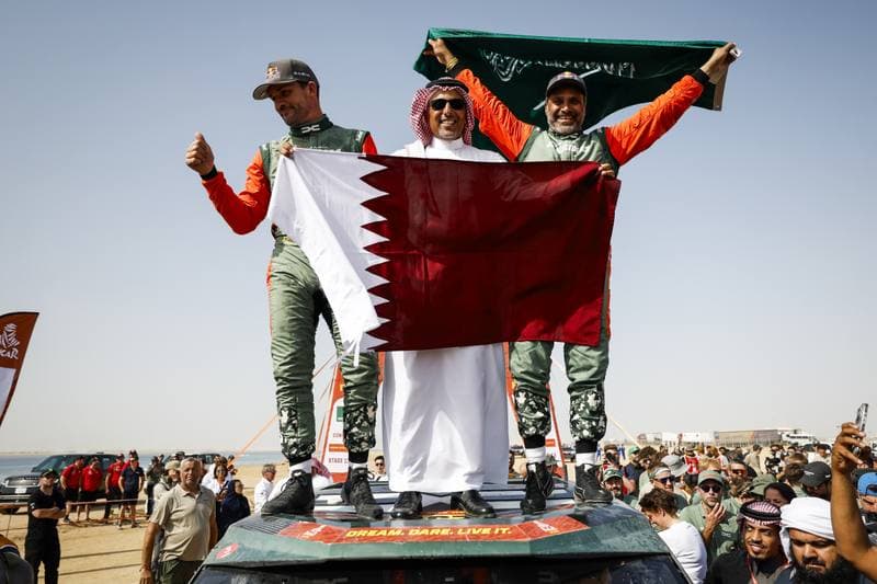 Motorsport. Dakar Rally. Finish. 17.01.2026