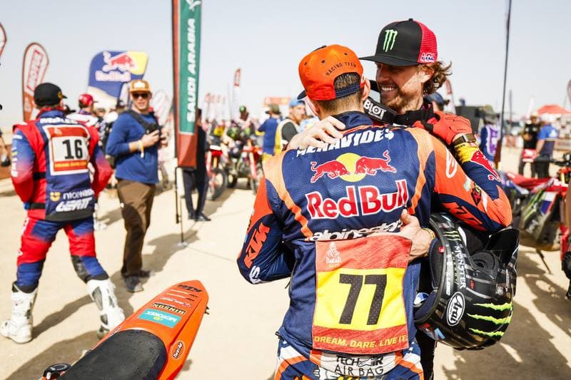 Motorsport. Dakar Rally. Finish. 17.01.2026