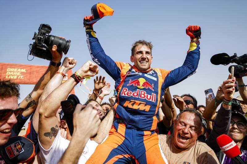 Motorsport. Dakar Rally. Finish. 17.01.2026