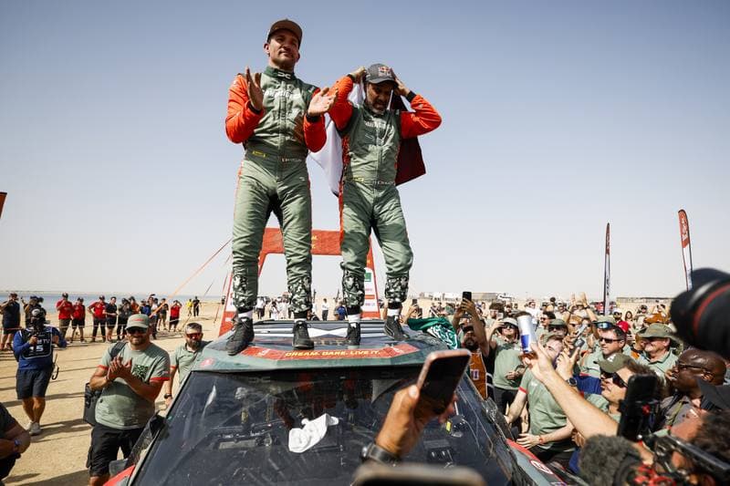 Motorsport. Dakar Rally. Finish. 17.01.2026