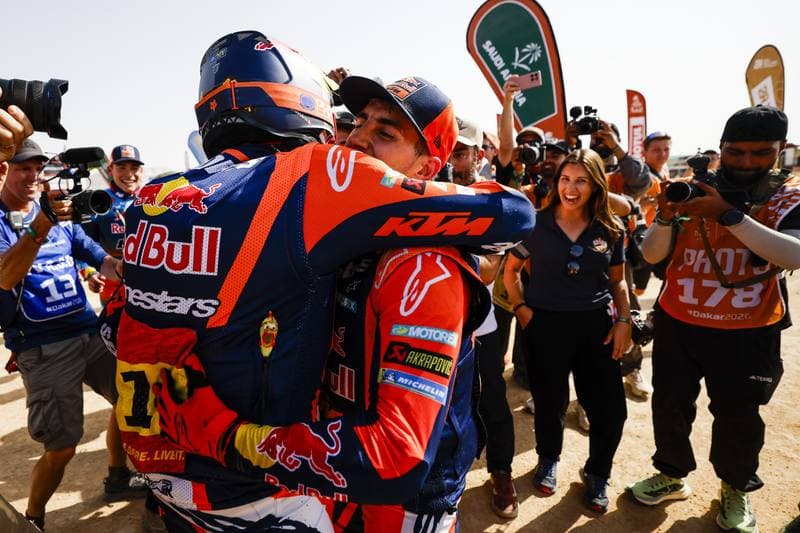 Motorsport. Dakar Rally. Finish. 17.01.2026