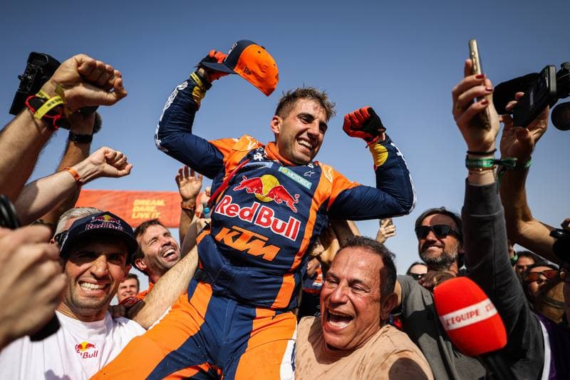 Motorsport. Dakar Rally. Finish. 17.01.2026