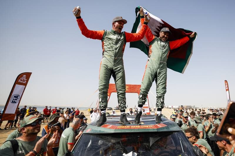 Motorsport. Dakar Rally. Finish. 17.01.2026