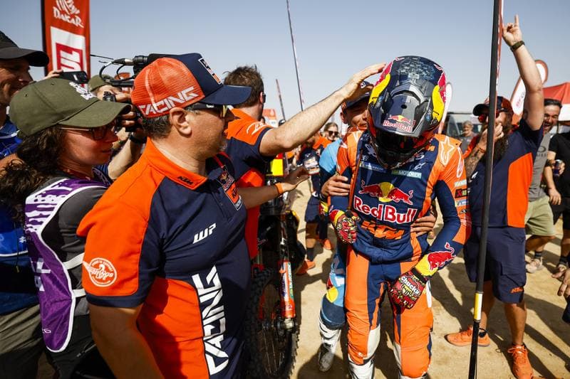 Motorsport. Dakar Rally. Finish. 17.01.2026