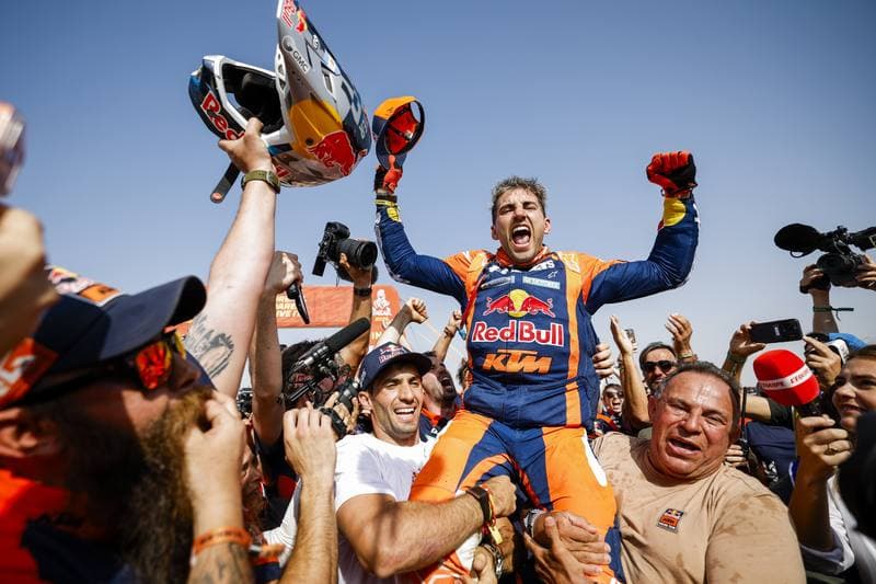 Motorsport. Dakar Rally. Finish. 17.01.2026